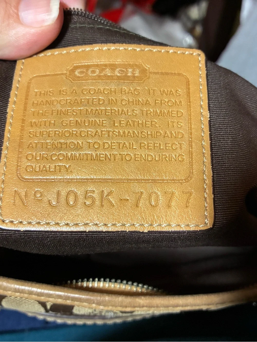 Coach Hampton Buckle Shoulder Bag